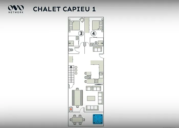 Appartement Capieu - Le Barn - Ovo Network *